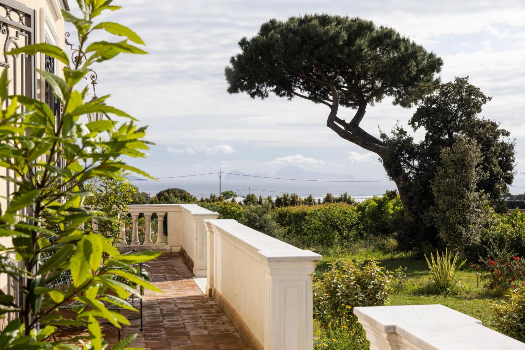 Villa De Cillis Carafa Torre del Greco Exterior foto